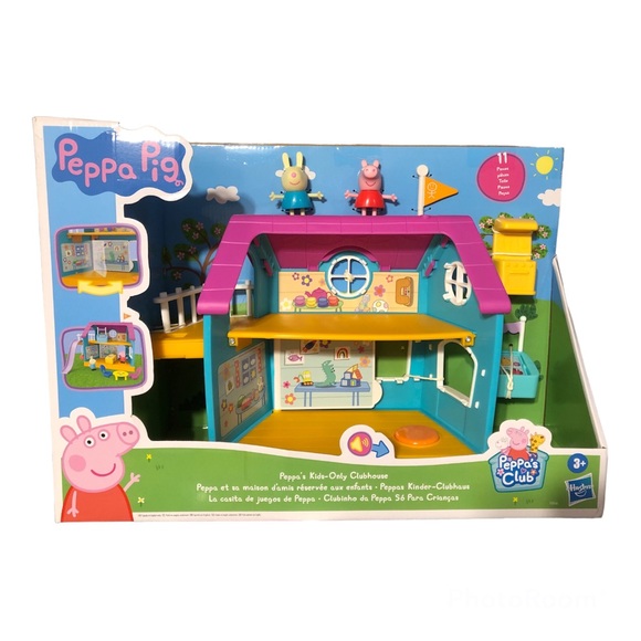 NEW Peppa Pig Peppa’s Club Peppa’s Kids-Only Clubhouse Playset Preschool Toy - Picture 7 of 9